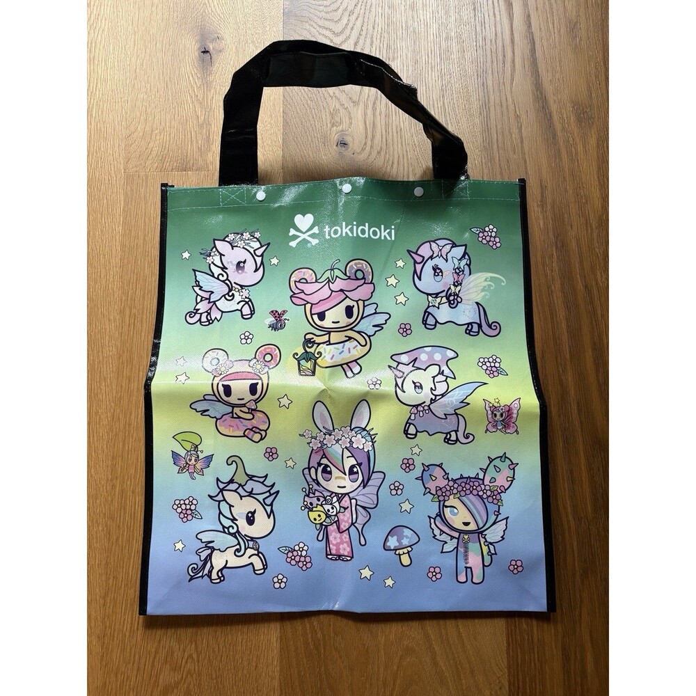 tokidoki 2026 Exclusive Vinyl Backpack Tote Bag